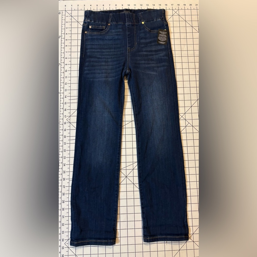 NWT Liverpool Women’s Size 0/25‎ Pine Bluff High Rise Crop Jeans